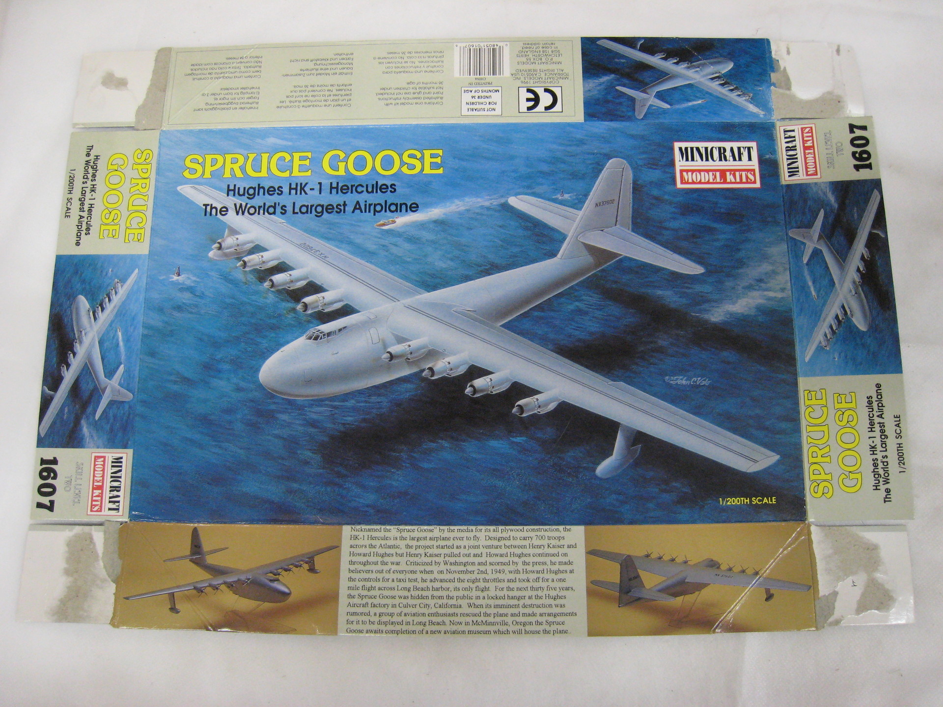 ジーマーク 1/200ヒューズhk-1ハーキュリーズ大型飛行艇 - 旅客機